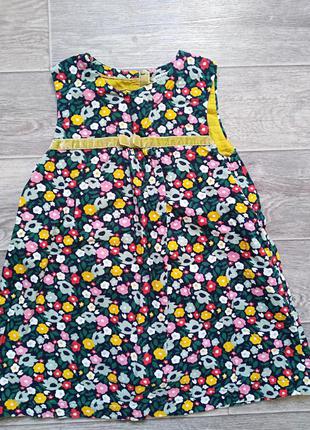 Тёплое платье на девочку 3-4 года 98-104 см