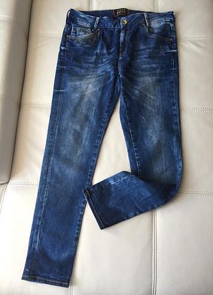 Джинсы синие pull&bear