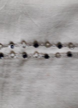 Винтаж винтажное колье ожерелье чокер безель8 фото