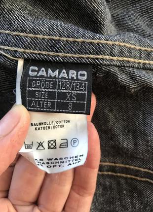 Джинсова куртка camaro розмір 128-1345 фото