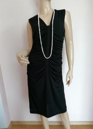Красивое черное коктельное платье от brenda marks₴spencer/l-xl/