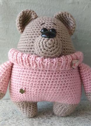 Мишко амігурумі ручної роботи