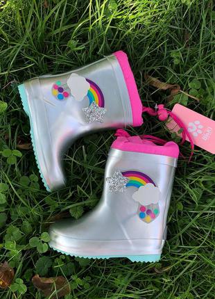 Гумові чобітки для маленьких красунь від bi&ki😍🌈