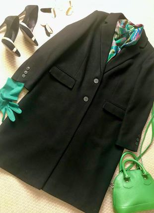 Обалденное шерстяное пальто бренда m&s autoharph2 фото