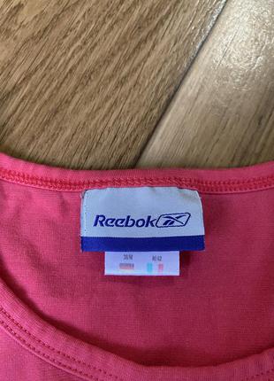 Яскрава рожева футболка від reebok2 фото