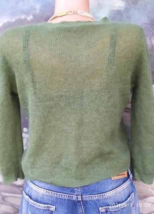 Фисташковые нежный свитер мягкий2 фото