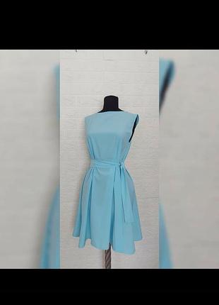 Сукня блакитного, небесного кольору xs