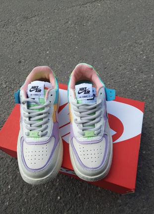 Шикарні кросівки nike air force 1 shadow