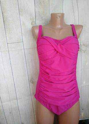 Злитний суцільний моно купальникmark &spenser mageta  l xl