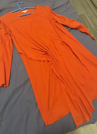 Cos оранжевое платье2 фото