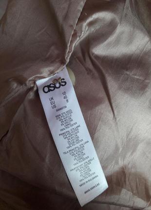 Новое шикарное шерстяное пальто бренда asos3 фото