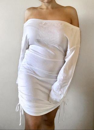 Біле плаття / белое платье6 фото