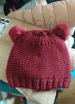 Шапочка с ушками