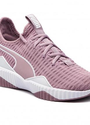 Кроссовки для активного спорта puma defy wn's 190949 16 elderberry/ puma white3 фото