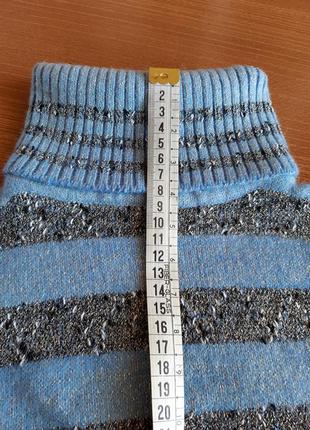 Водолазка, гольф, з високим коміром, італія.8 фото