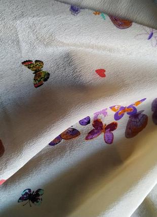Codello шелковый платок бабочки.5 фото