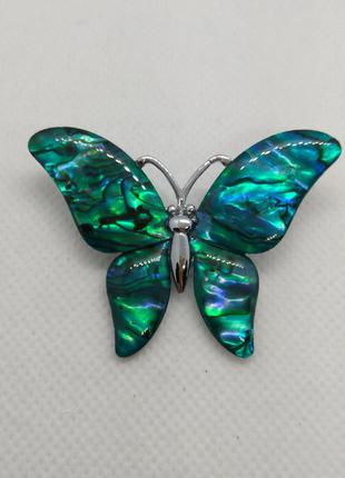 Винтажная брошь бабочка из великобритании.
