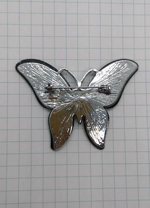 Винтажная брошь бабочка из великобритании.