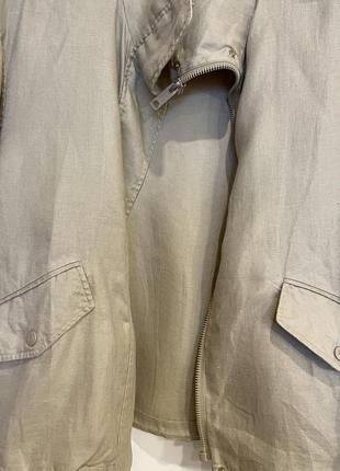 Massimo dutti курточка беж 36-38 свободного стиля стильная качество10 фото