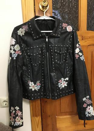Куртка цветочная amisu1 фото