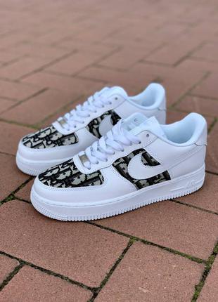 Жіночі білі кросівки найк весна-осень nike air force 1 low