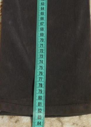 Джинсы armani микровельвет на рост 134-140.длина 82 см.2 фото