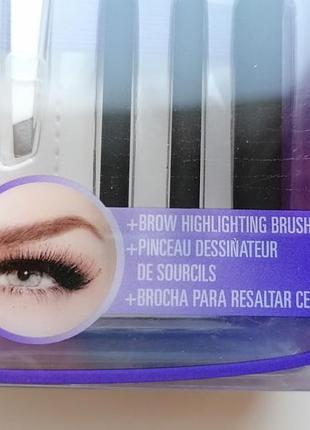 #разгрузкой набор для оформления бровей real techniques, "brow set" 5 инструментов + чехол