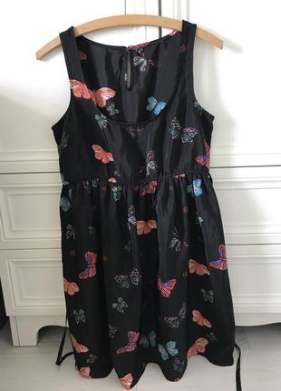 Платье чёрное,платье женское ,платье в бабочку