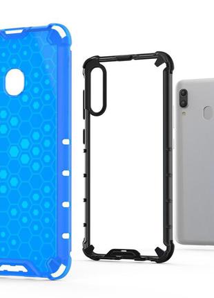 Ударопрочный , противоударный чехол epik для samsung galaxy a10 (a105f) синий