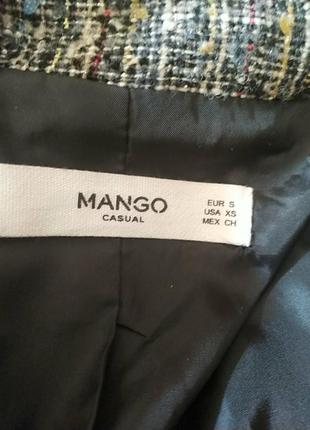 Пиджак пальто mango3 фото