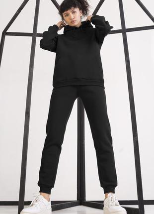 Женские спортивные штаны черного цвета colo3 фото