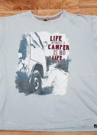 Футболка life without a camper is no life размер 3xl