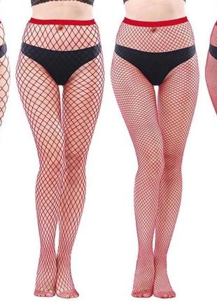 Колготи в червону сітку s/l 4 види