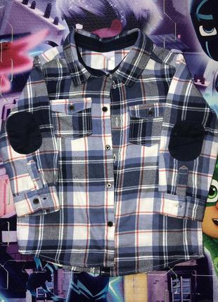 Рубашка с карманами h&m