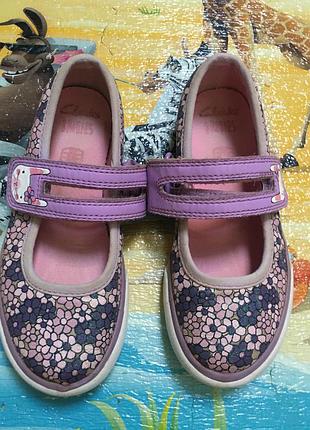 Туфли туфельки тапочки clarks