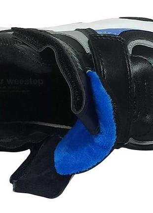 Дитячі демісезонні черевики для хлопчика утеплені на флісі weestep 55953вк чорні. розміри 28-315 фото