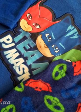 Пижама теплая на мальчика флис pj masks primark3 фото