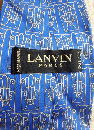 Винтажный галстук lanvin4 фото