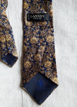 Винтажный галстук lanvin2 фото