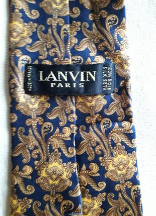 Винтажный галстук lanvin3 фото