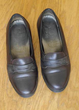 Туфлі шкіряні розмір 33 стелька 21,7 см sempler