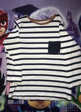 Лонгслив h&m на пуговках 3