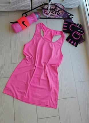 Майка безшовная спортивная для фитнеса бега зала тренировок йоги