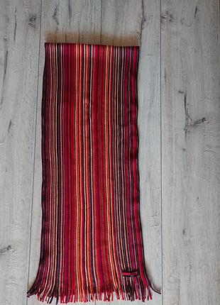 Lloyd теплый немецкий вязанный шерстяной шарф 155*32 см