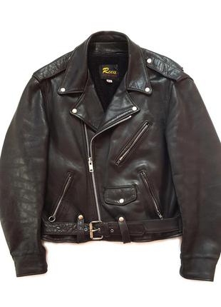 Раритетная винтажная американская мото куртка косуха 90-х reed usa perfecto leather jacket