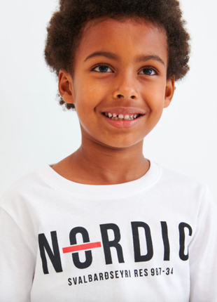 Футболка на хлопчика з органічної бавовни з написом reserved