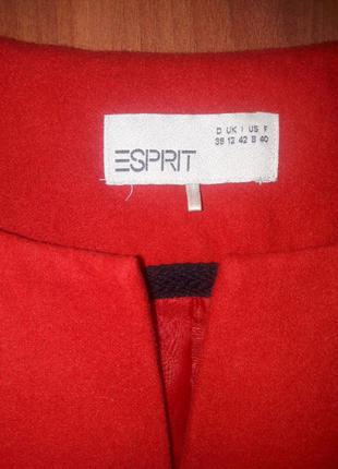 Красное платье шерсть esprit2 фото