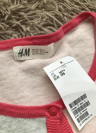 Кардиган тонкой вязки из мягкого хлопка h&m5 фото