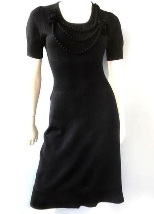 Дуже красиве трикотажне плаття шерсть у складі бренду edith & ella copenhagen, данія