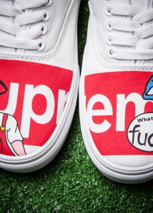 Кеды vans old skool supreme2 фото